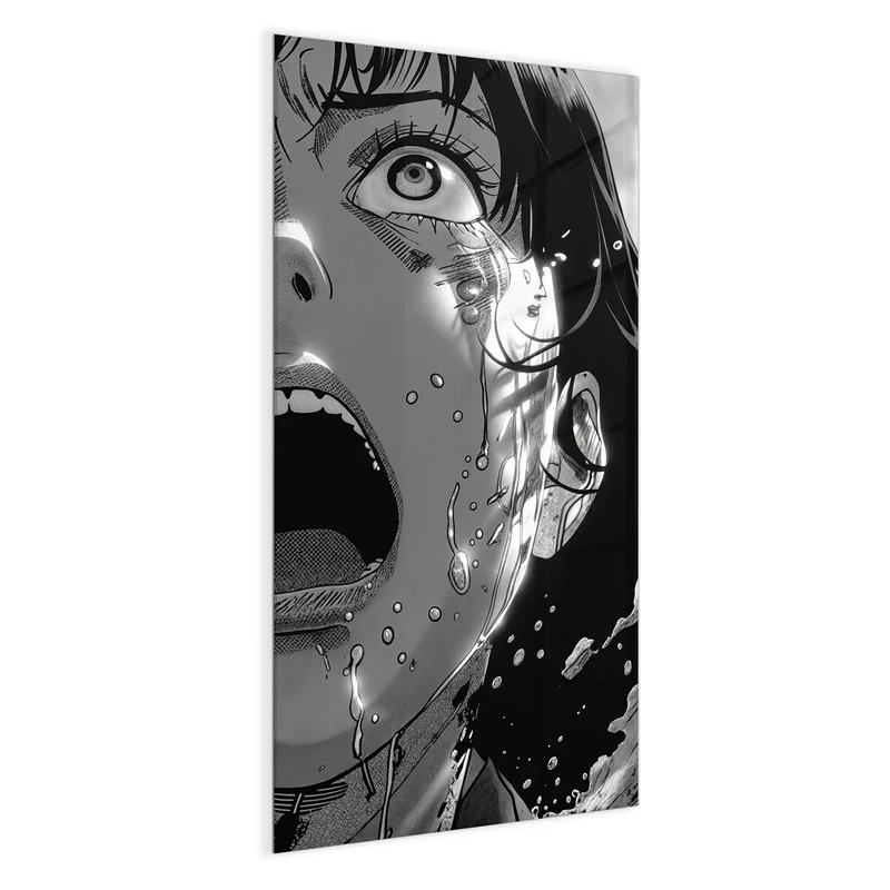Magnettafel - Manga-Schrei