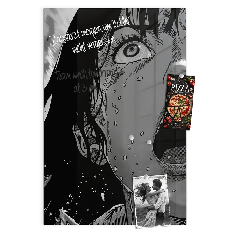 Magnettafel - Manga-Schrei