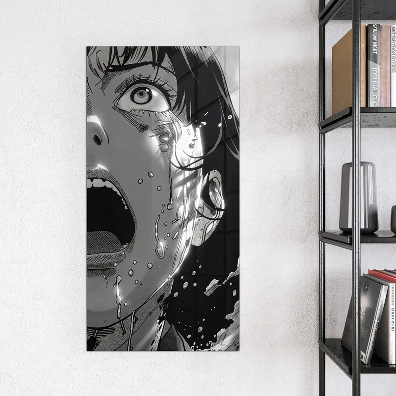 Magnettafel - Manga-Schrei