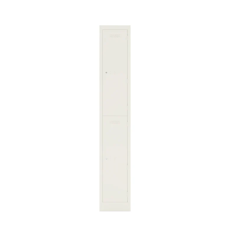 Garderobenschrank Primary Locker | 1 Abteil mit 2 Fächern übereinander