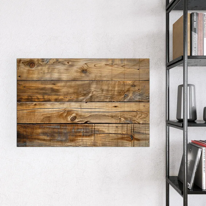 Magnettafel - Goldbraune Maserung