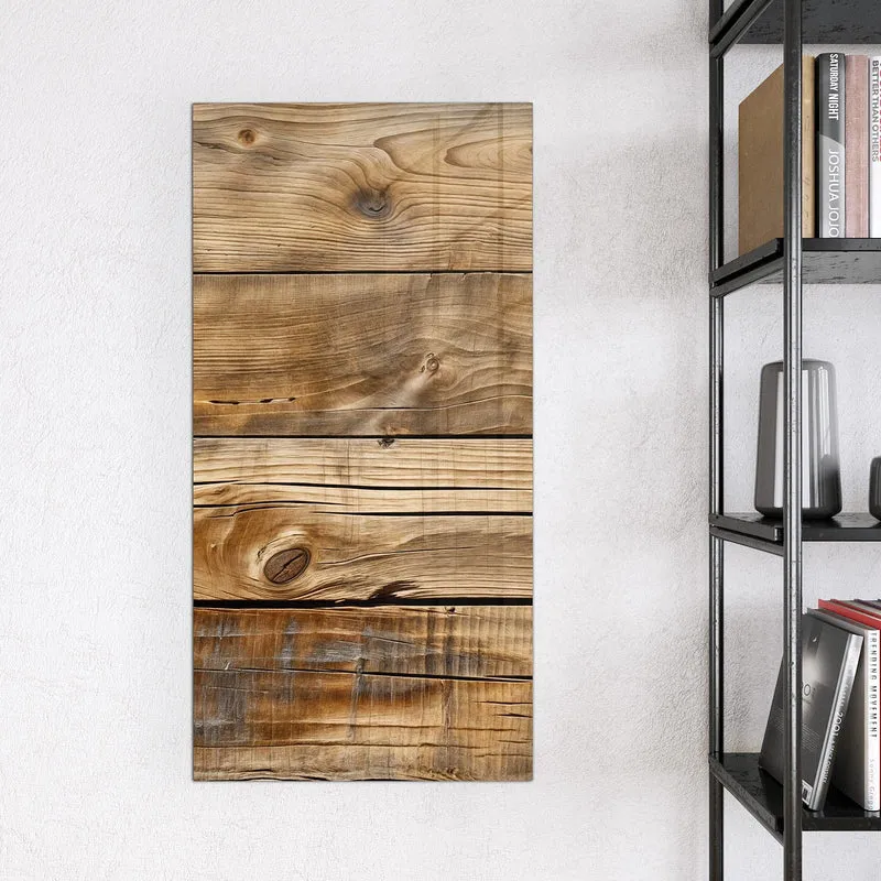 Magnettafel - Goldbraune Maserung
