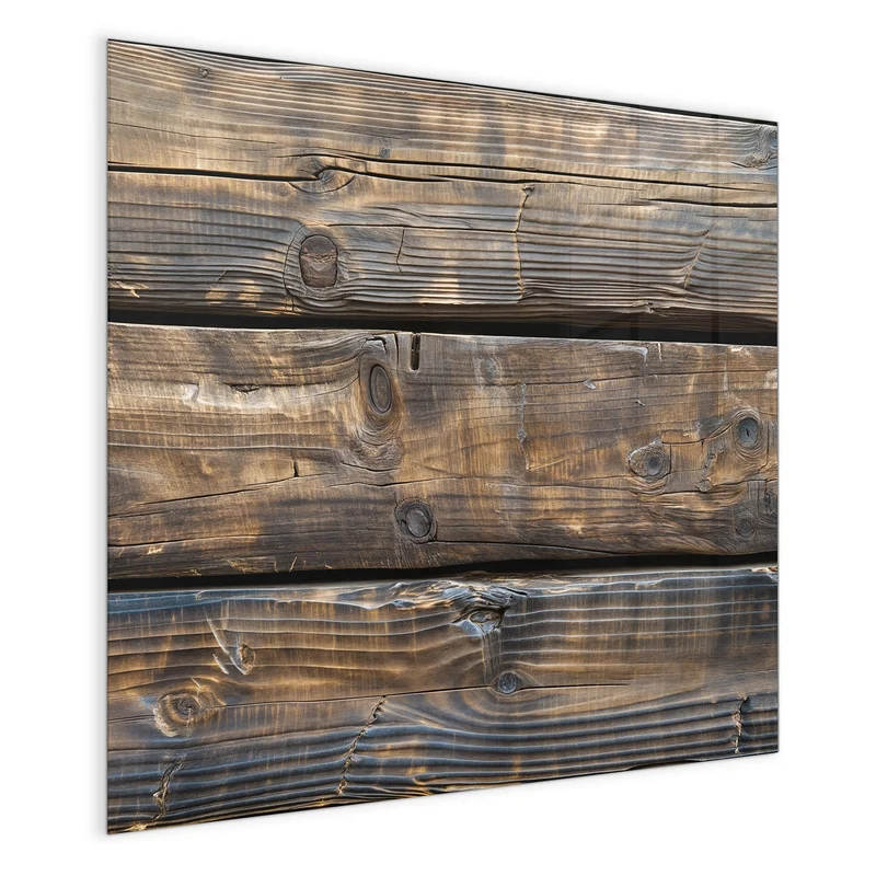 Magnettafel - Alte Holzbalken