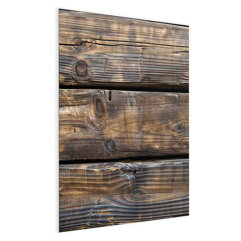 Magnettafel - Alte Holzbalken