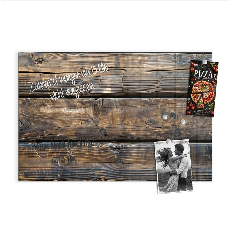 Magnettafel - Alte Holzbalken