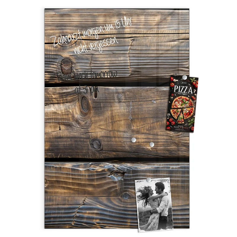 Magnettafel - Alte Holzbalken