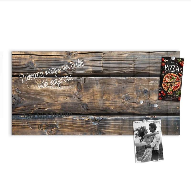 Magnettafel - Alte Holzbalken