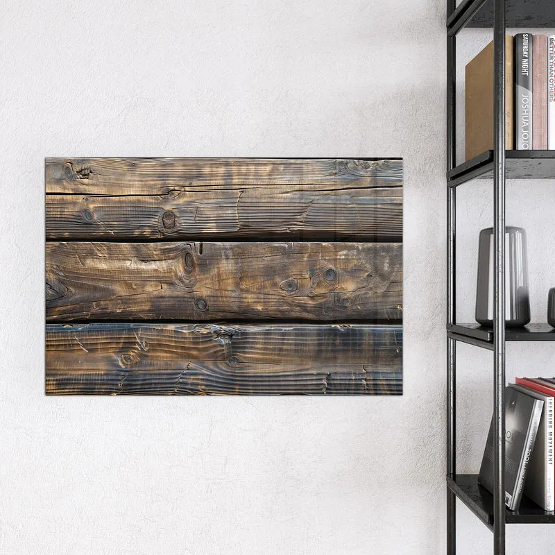 Magnettafel - Alte Holzbalken