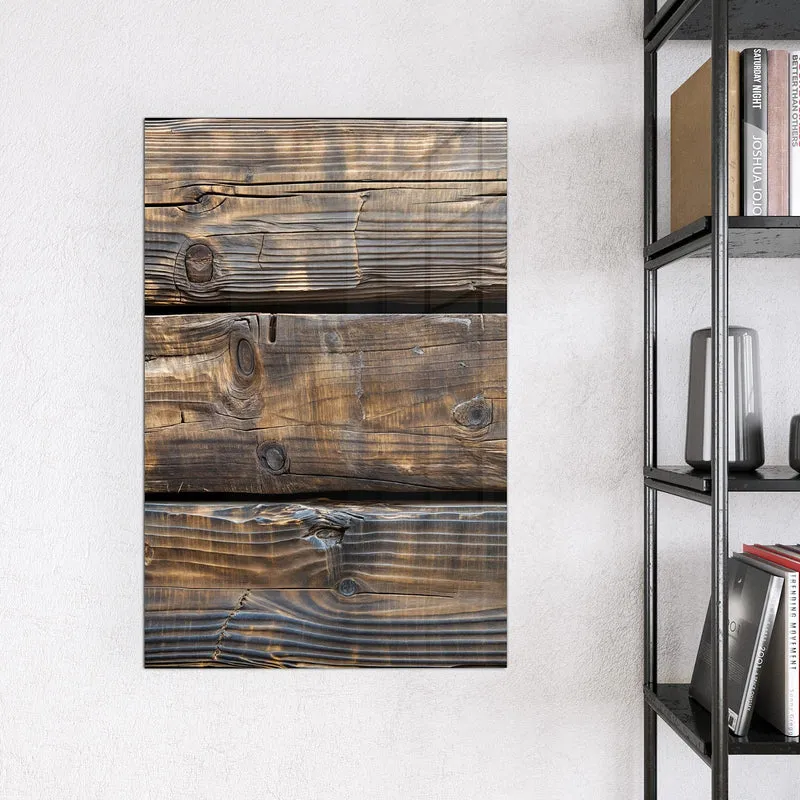 Magnettafel - Alte Holzbalken