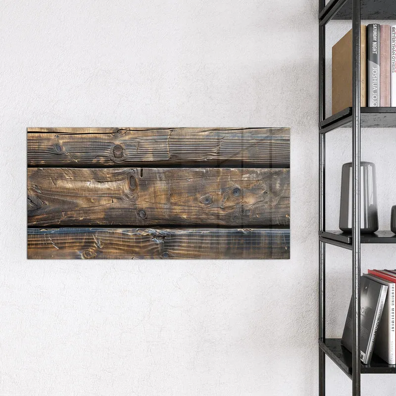 Magnettafel - Alte Holzbalken