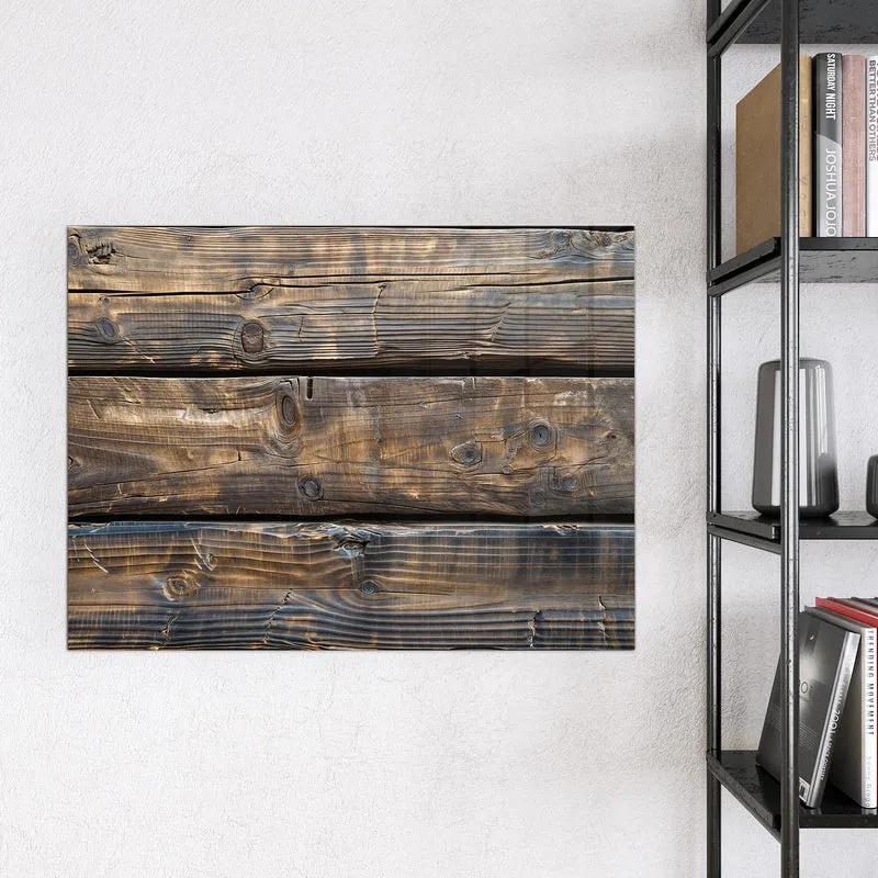 Magnettafel - Alte Holzbalken