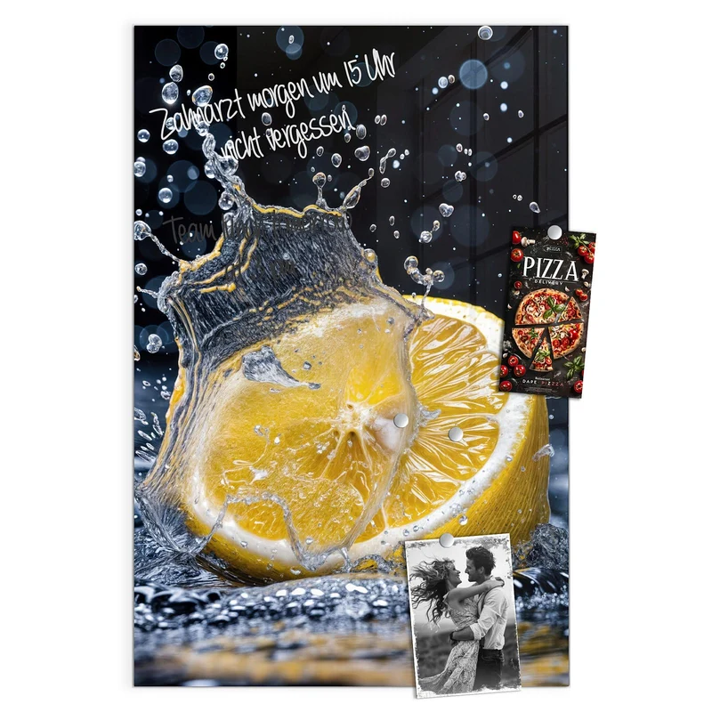 Magnettafel - Zitronenspritzer