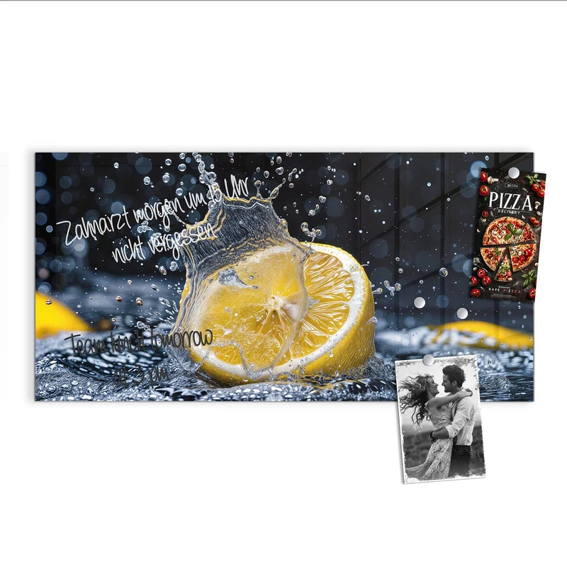 Magnettafel - Zitronenspritzer