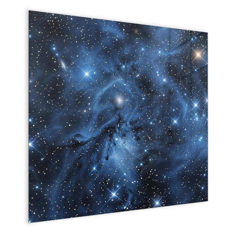 Magnettafel - Blauer Sternennebel