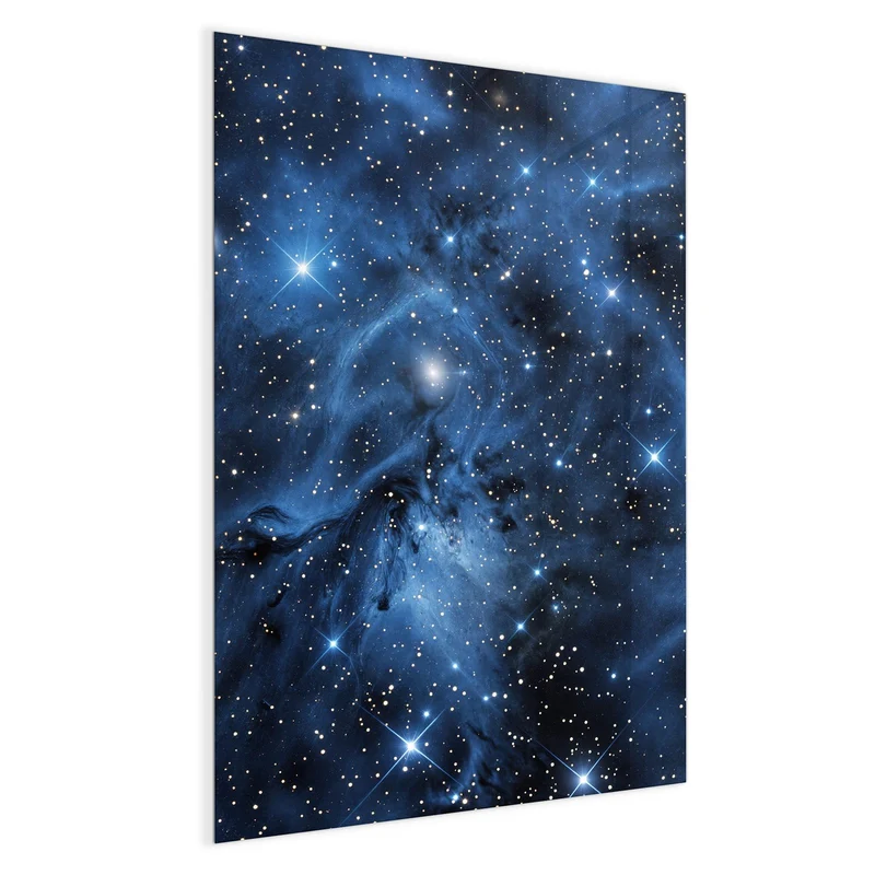 Magnettafel - Blauer Sternennebel