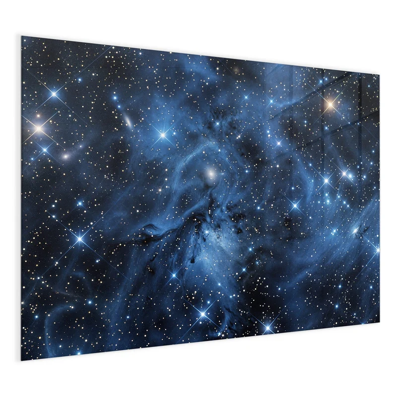 Magnettafel - Blauer Sternennebel