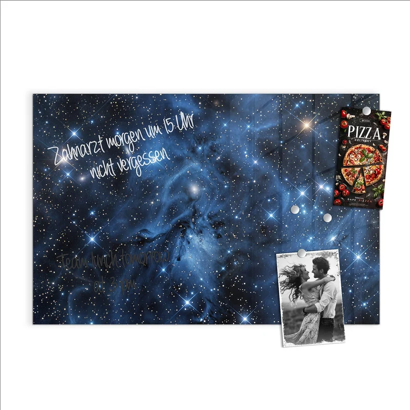 Magnettafel - Blauer Sternennebel