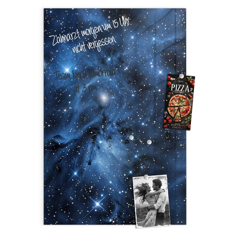 Magnettafel - Blauer Sternennebel