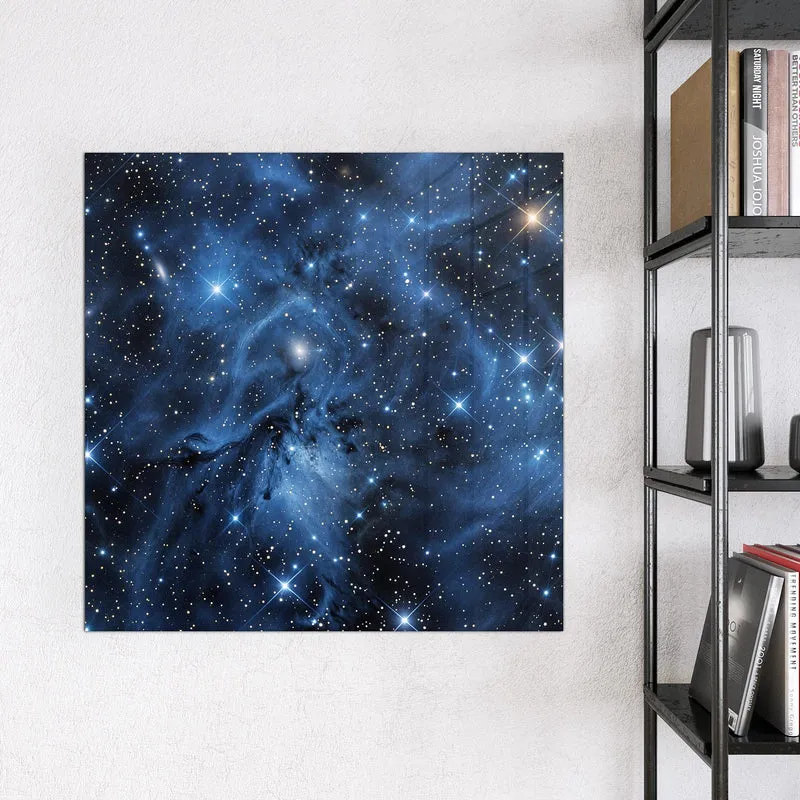 Magnettafel - Blauer Sternennebel