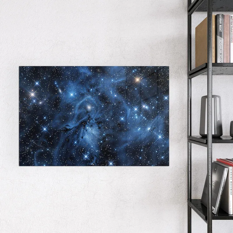 Magnettafel - Blauer Sternennebel