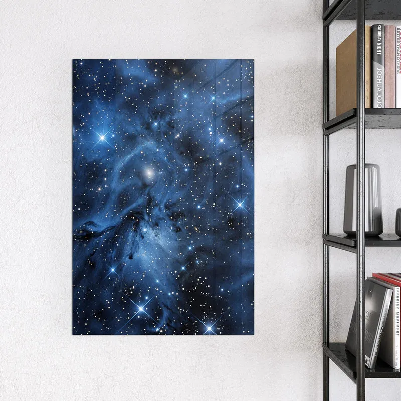 Magnettafel - Blauer Sternennebel