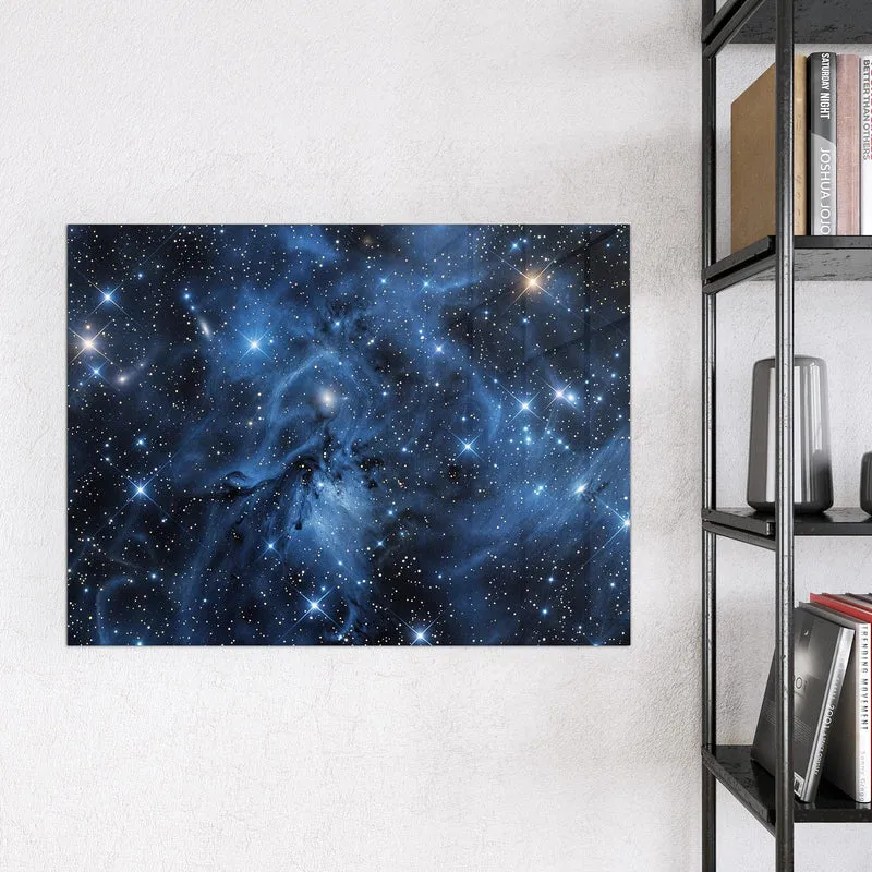 Magnettafel - Blauer Sternennebel