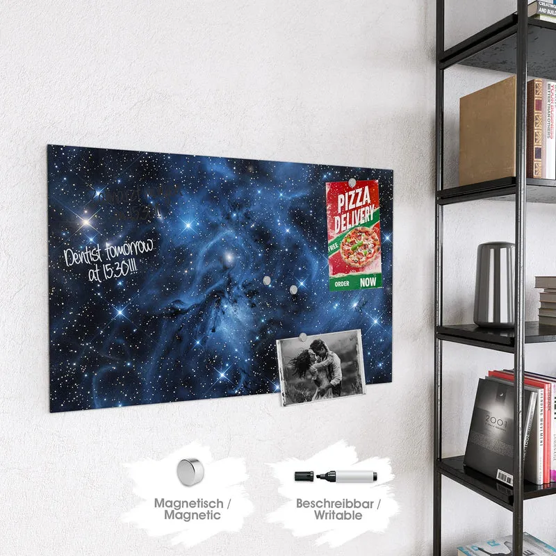 Magnettafel - Blauer Sternennebel