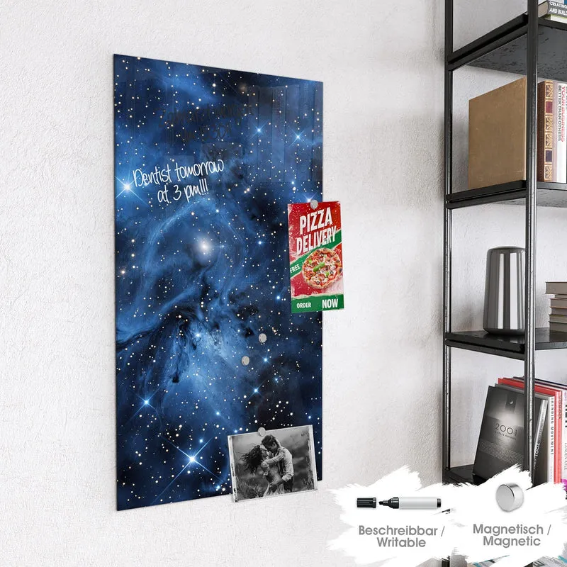 Magnettafel - Blauer Sternennebel