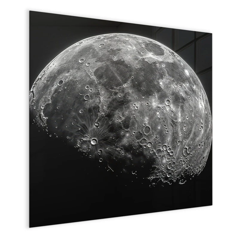 Magnettafel - Mondkrater