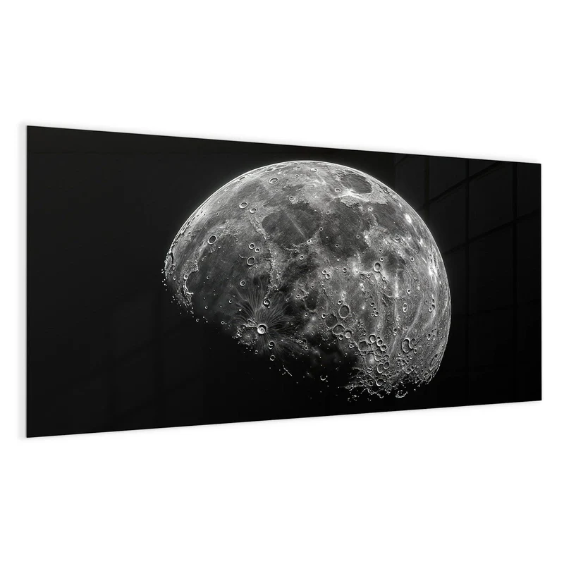 Magnettafel - Mondkrater