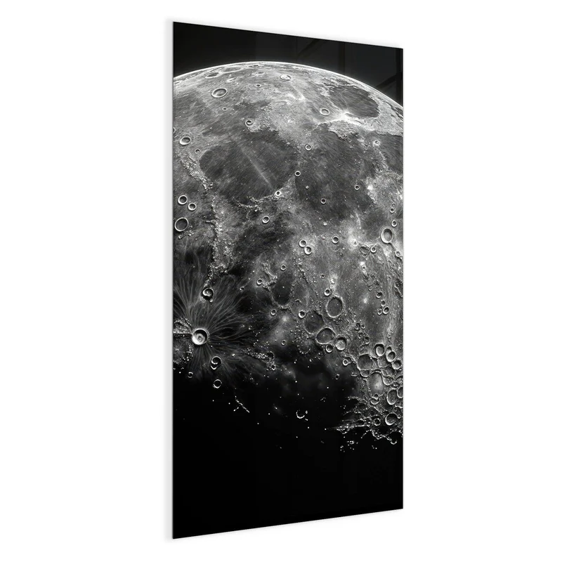 Magnettafel - Mondkrater