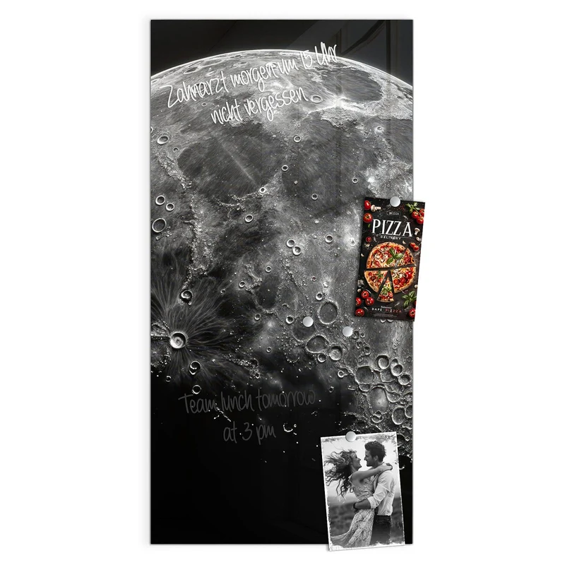 Magnettafel - Mondkrater