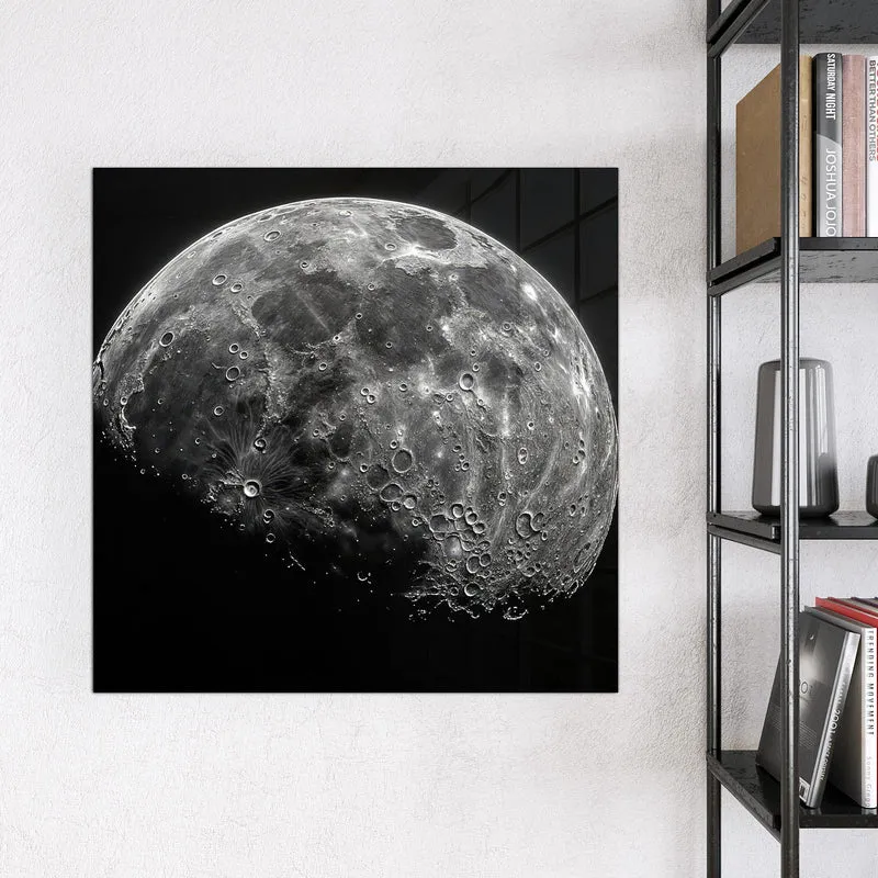 Magnettafel - Mondkrater