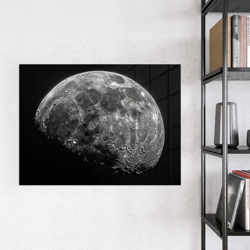 Magnettafel - Mondkrater