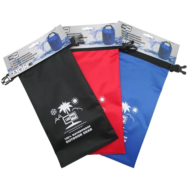 Wasserdicht Seesack Tasche Sack Rollbeutel Packsack Aqua Bag Camping 2 Liter 2l