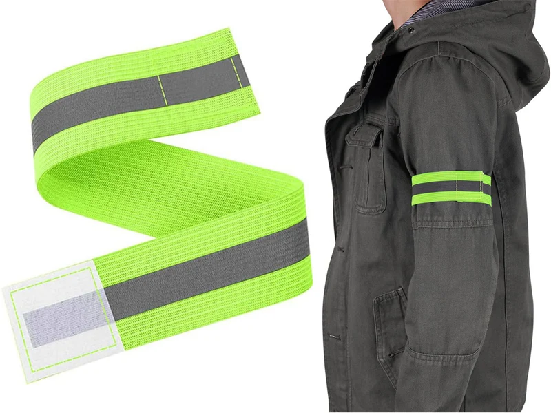 Reflektorband Reflektierend Leuchtband Armband Reflektor Sicherheit Joggen Set