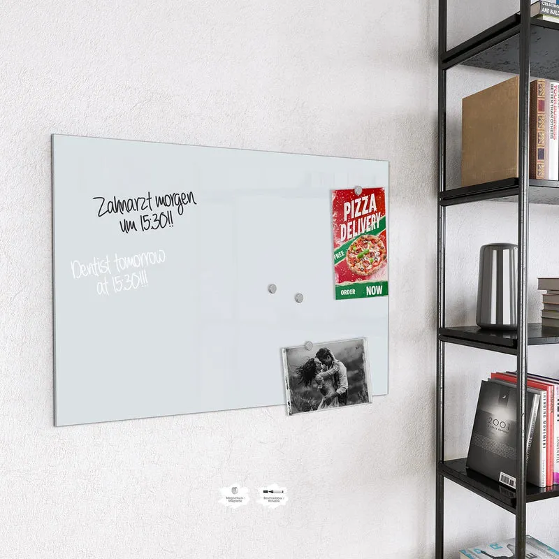 Magnettafel - Hellgrauer Hintergrund