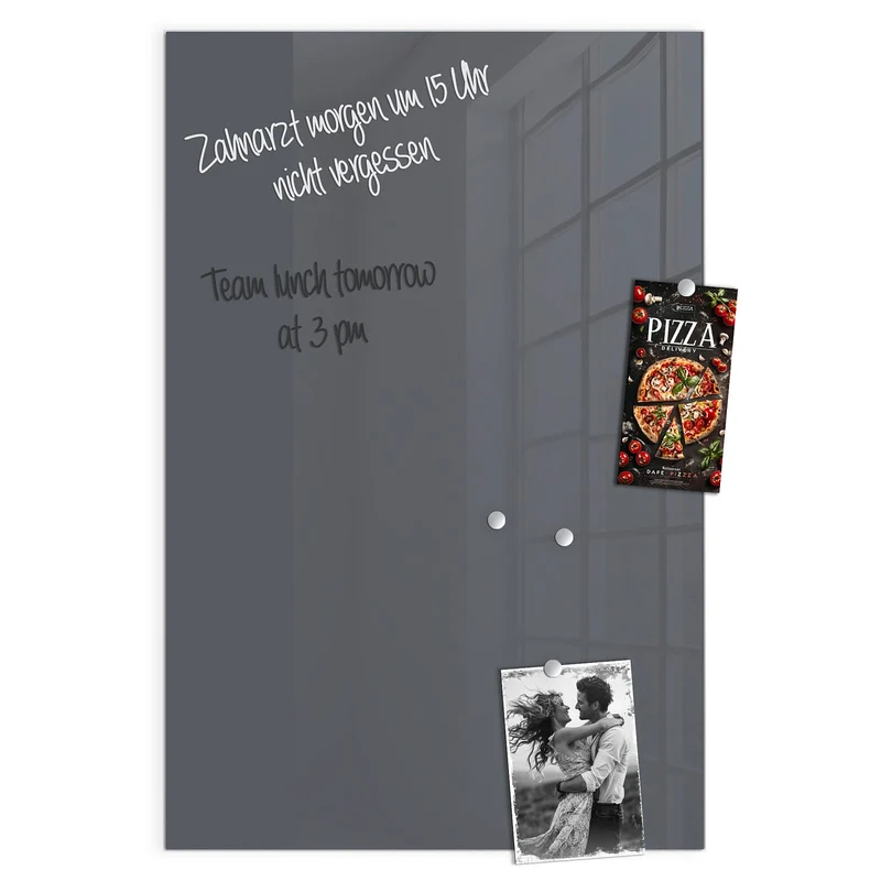 Magnettafel - Dunkelgrauer Hintergrund