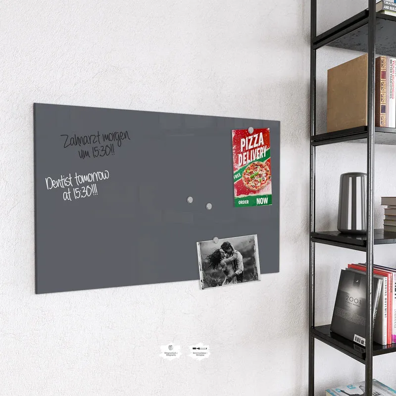 Magnettafel - Dunkelgrauer Hintergrund