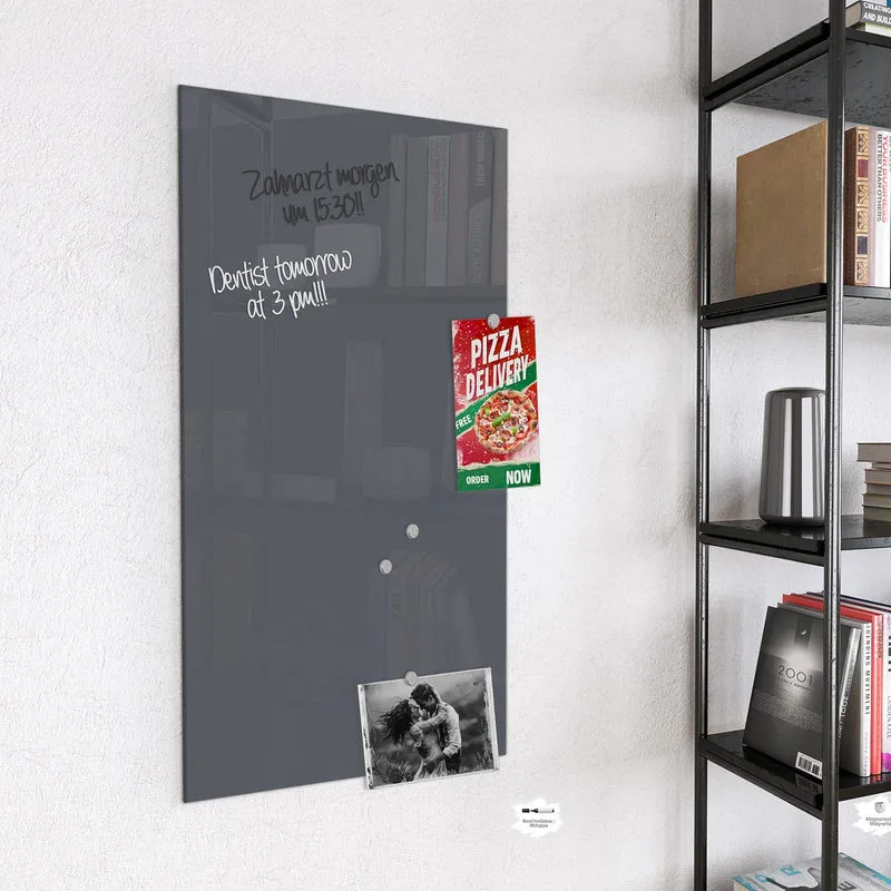 Magnettafel - Dunkelgrauer Hintergrund