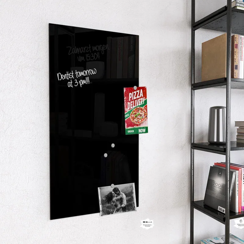Magnettafel - Schwarzer Hintergrund