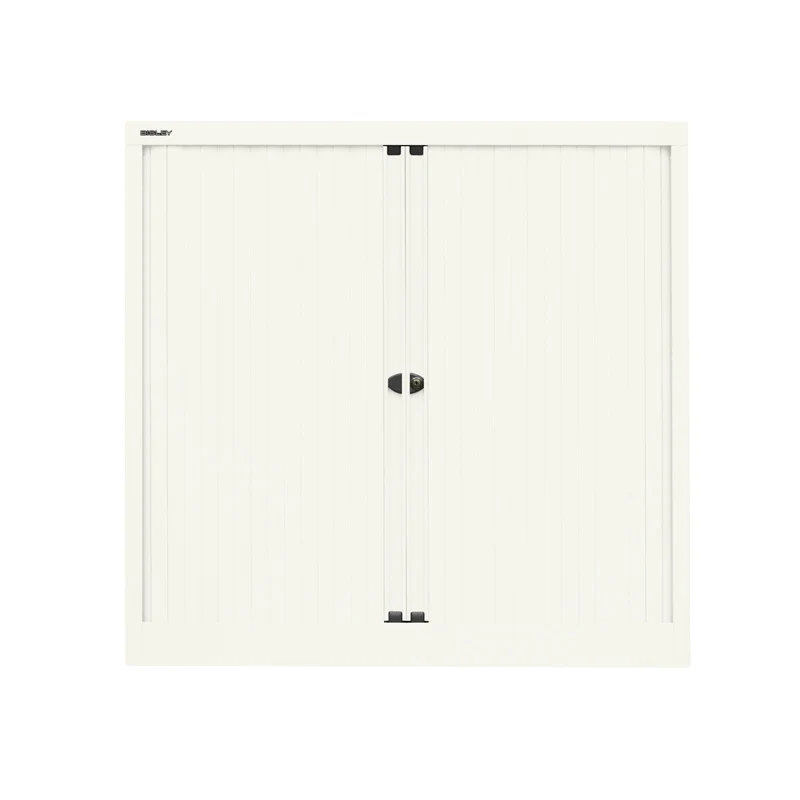 EuroTambour Rollladenschrank|2 Fachböden für 2,5 Ordnerhöhen, Breite 1200 mm