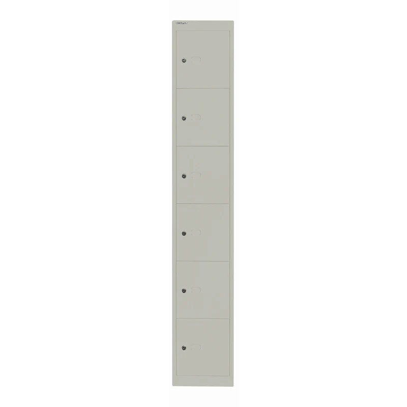 Schließfachschrank Office | 6 Fächer, Tiefe 457 mm