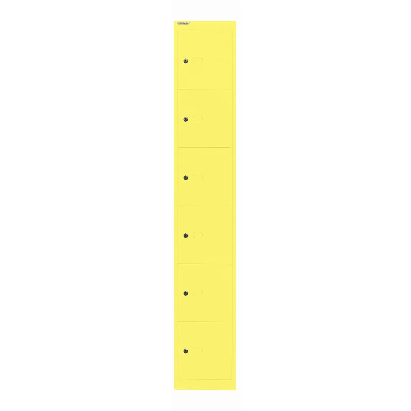 Schließfachschrank Office | 6 Fächer, Tiefe 457 mm