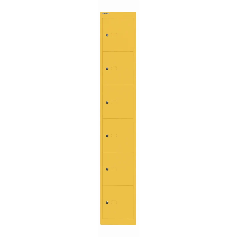 Schließfachschrank Office | 6 Fächer, Tiefe 457 mm