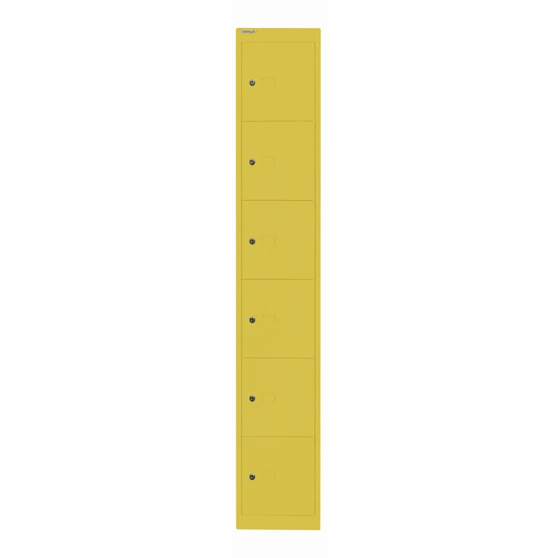 Schließfachschrank Office | 6 Fächer, Tiefe 457 mm
