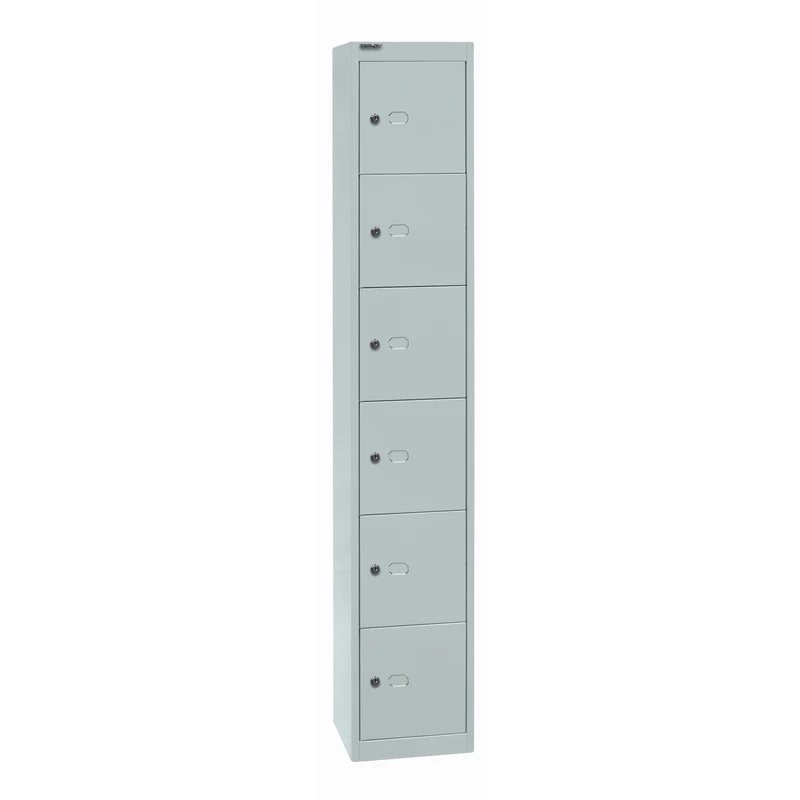 Schließfachschrank Office | 6 Fächer, Tiefe 305 mm