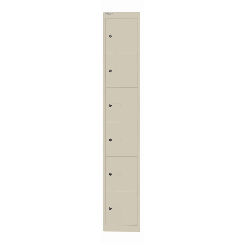 Schließfachschrank Office | 6 Fächer, Tiefe 305 mm