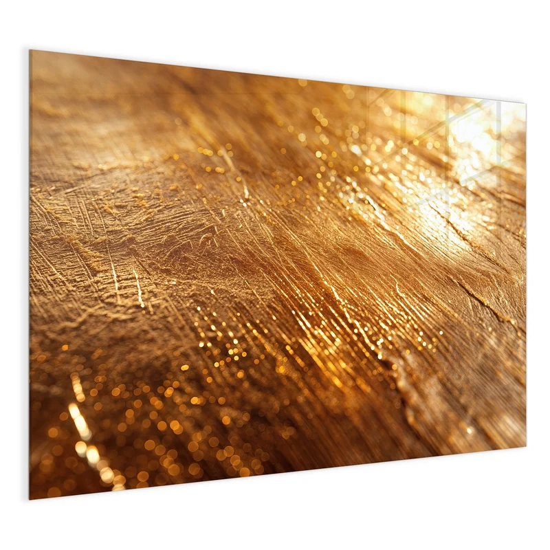 Magnettafel - Schimmerndes Gold
