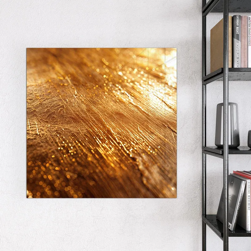 Magnettafel - Schimmerndes Gold